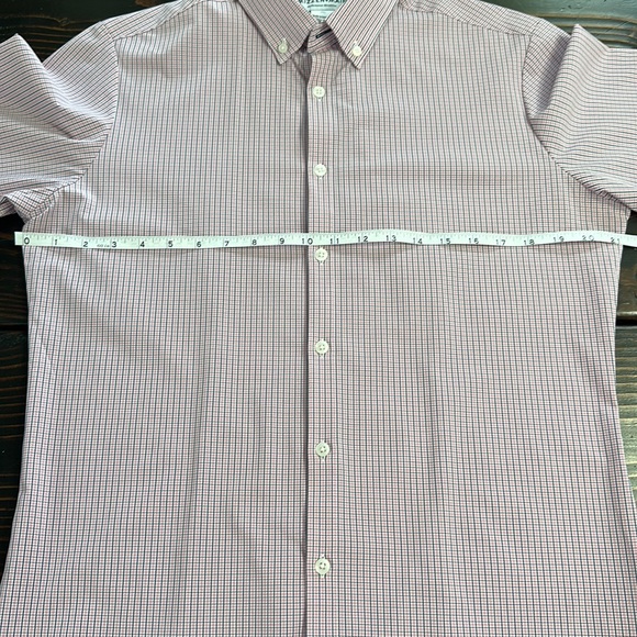 Mizzen and Main Men’s Medium Trim Leeward Button Up Dress Shirt - Picture 3 of 4